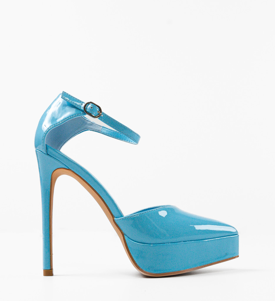 Pantofi Hohep Albaștri | Eleganță și Stil - imagine 4