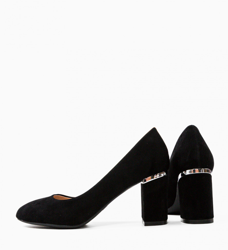 Pantofi Ryouta Negri - Eleganță și Confort - imagine 6