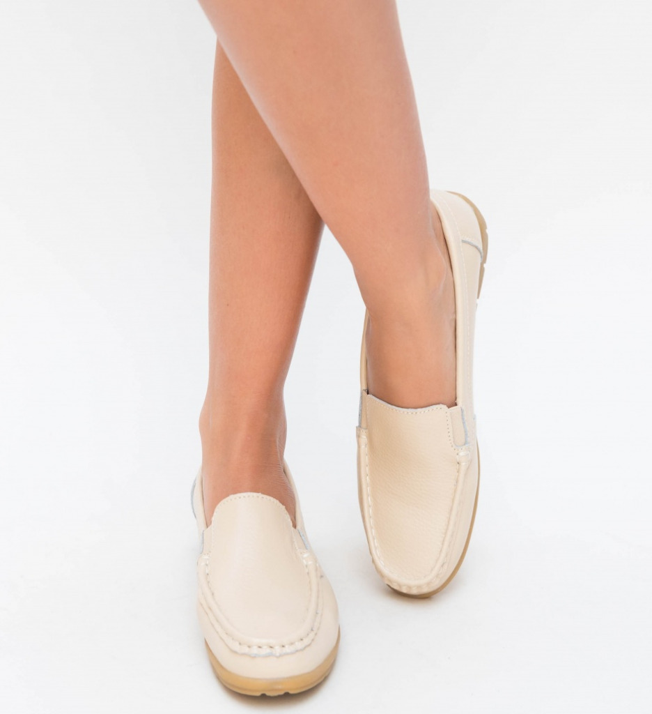 Pantofi Casual Kives Bej - Confort și Stil