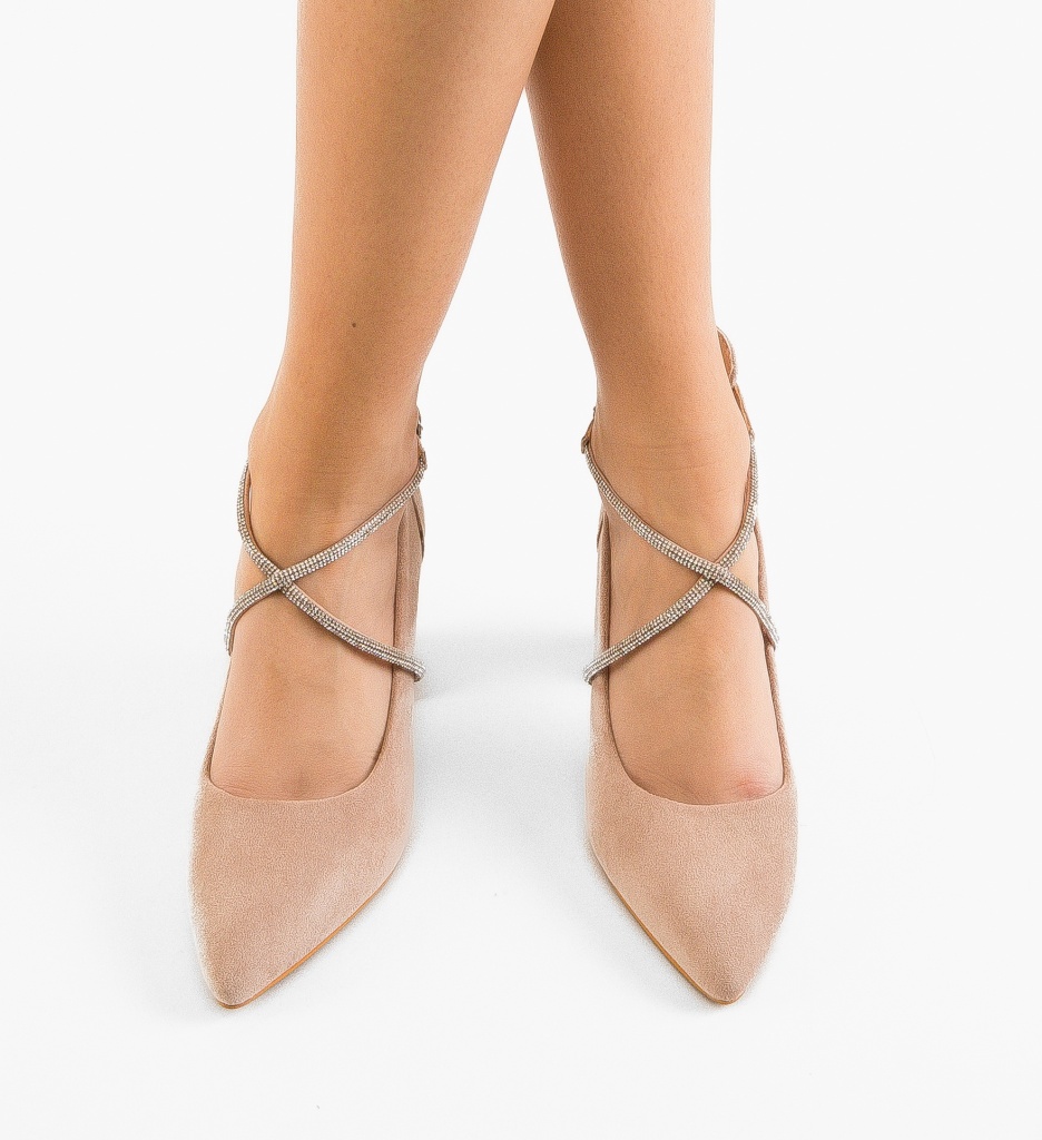 Pantofi Nikke Bej | Eleganță și Stil - imagine 2