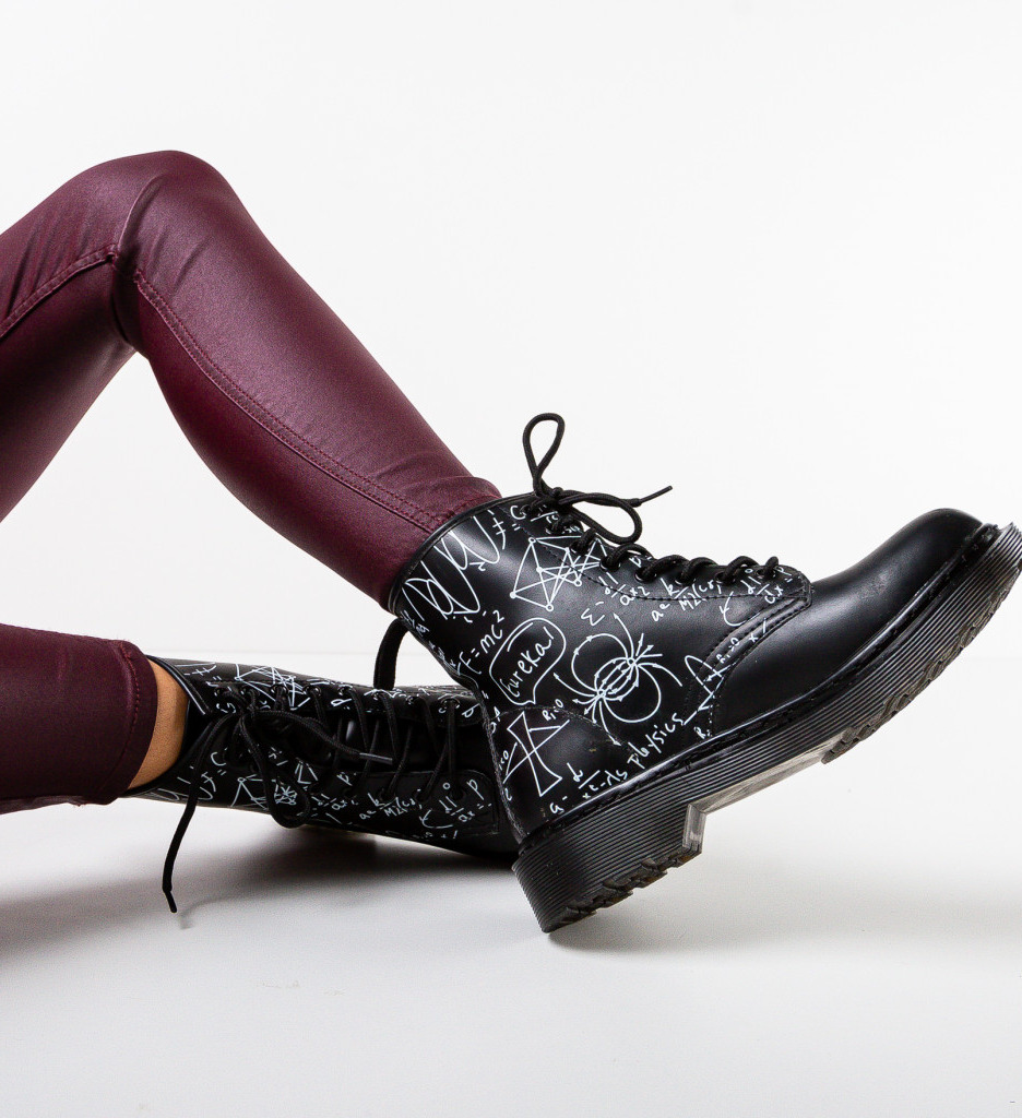 Ghete Dama Trent Negre - Confort & Stil