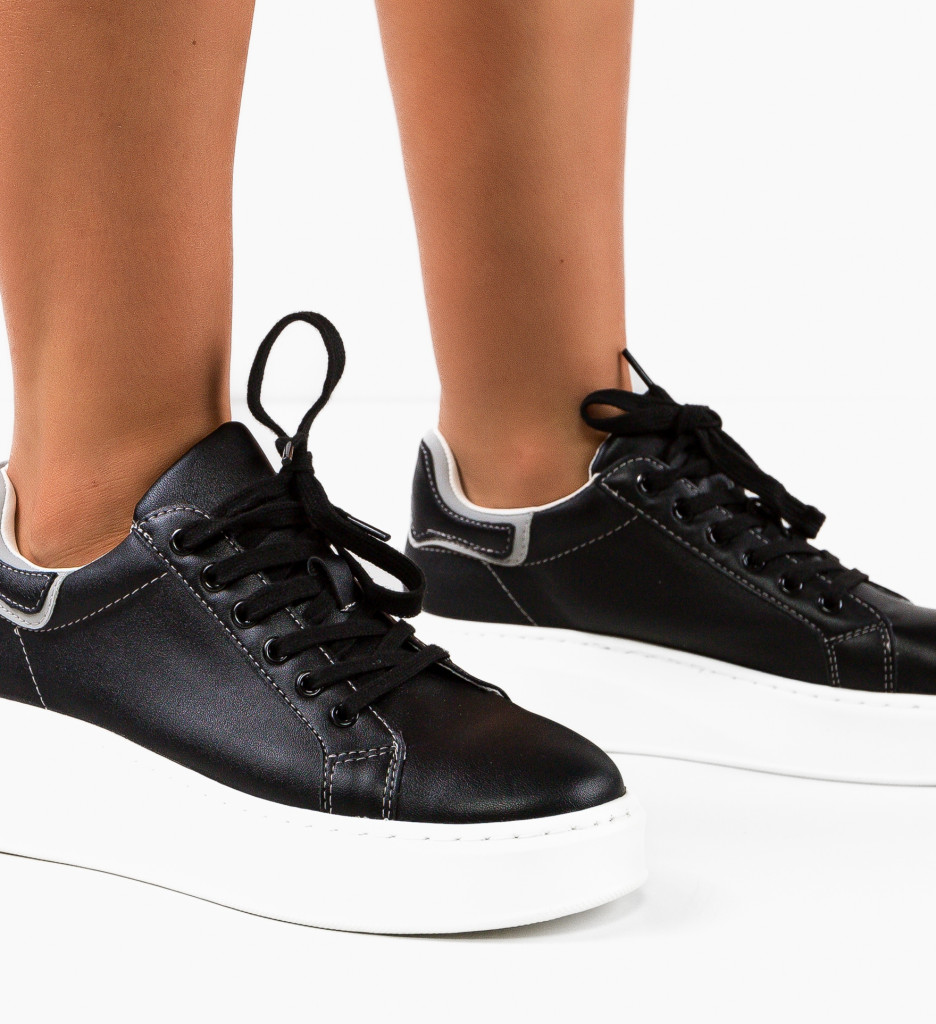 Sneakers Mcgee Negri - Confort și Stil - imagine 3