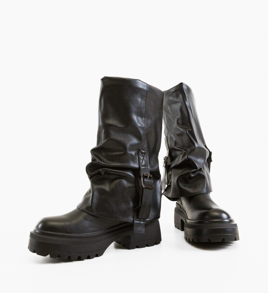 Cizme Gorczyca Negre Elegante - Design Modern - imagine 5