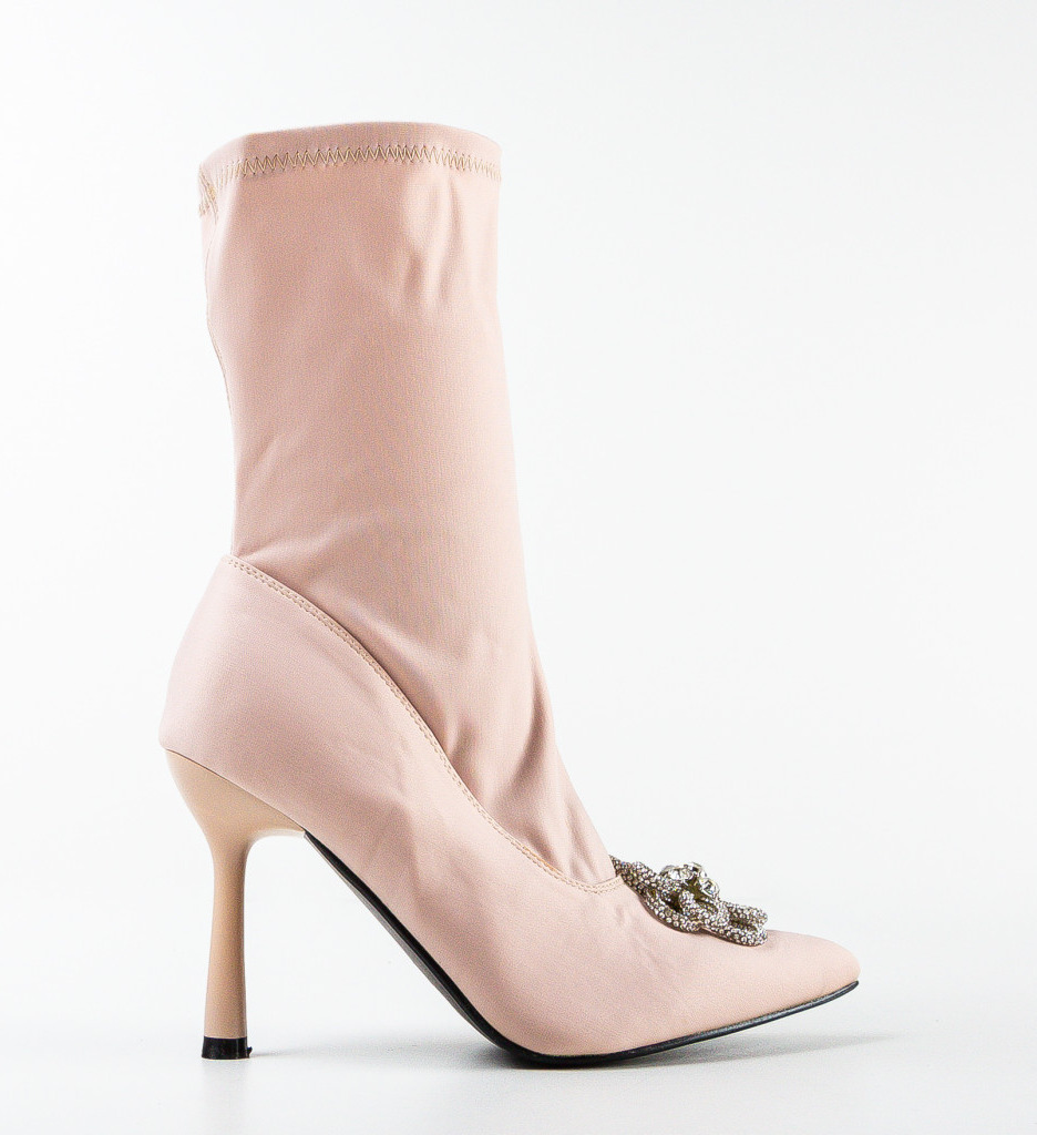 Botine Dama Terynz Bej | Eleganță și Confort - imagine 4