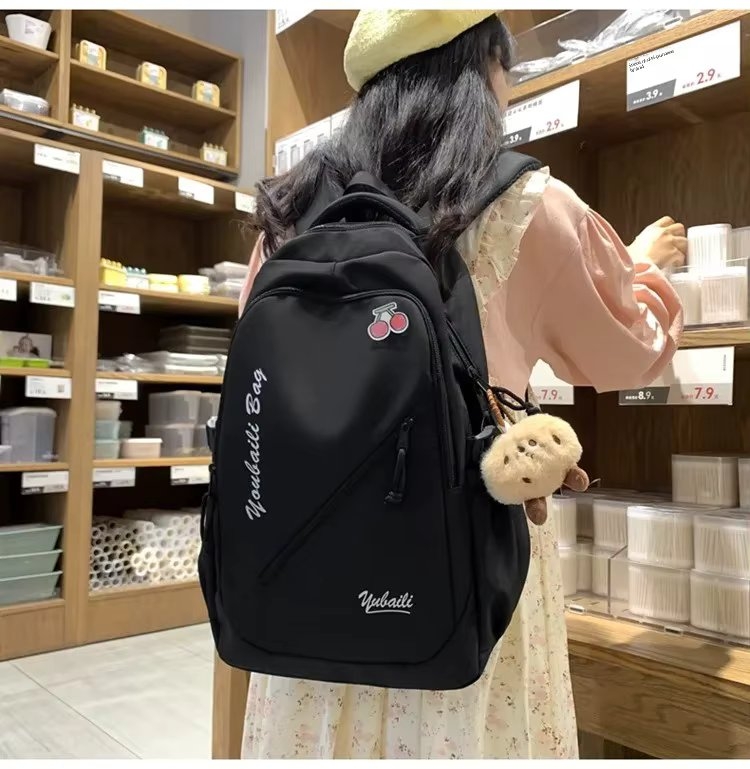 Rucsac Dama Picadili Negru Impermeabil | Stil Urban - imagine 3