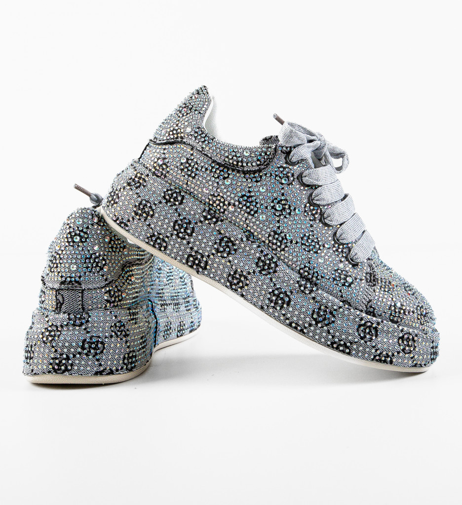 Pantofi Casual Dama Gri Confort