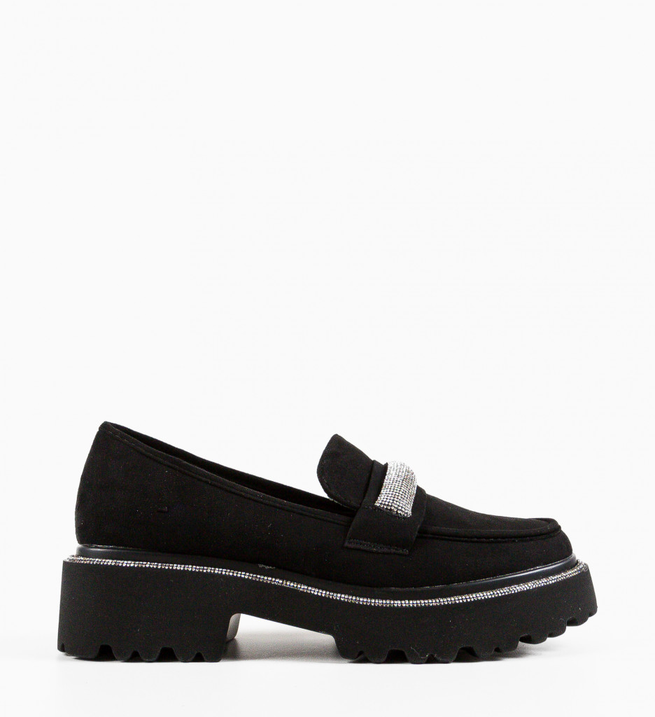 Pantofi Casual Smith Negri | Stilul Tău Zilnic - imagine 5
