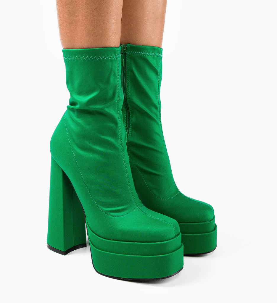 Botine Platona Verzi - Stil și Confort - imagine 2