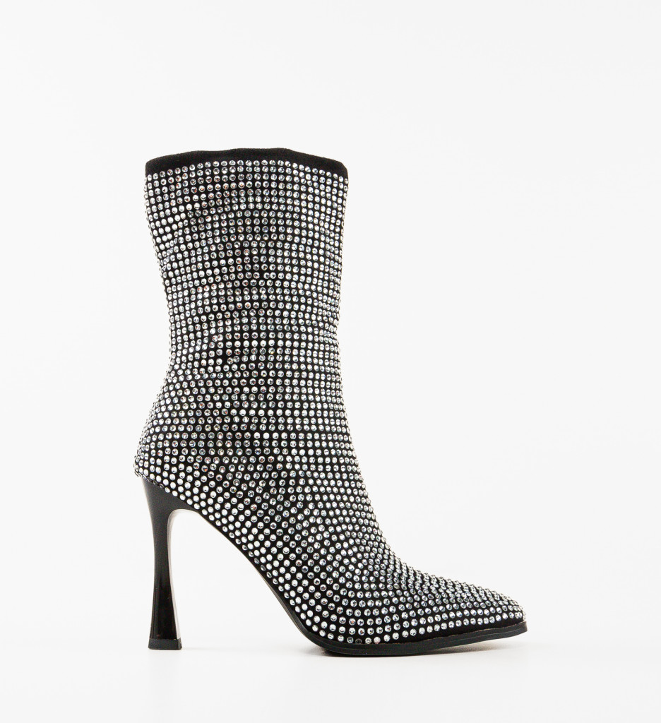 Botine Dama Wobiza Negre | Confort și Stil - imagine 5