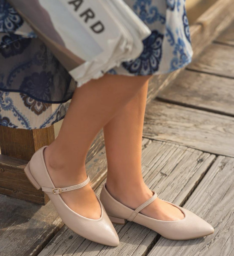 Pantofi Dama Navammis Nude - Eleganță și Stil - imagine 3
