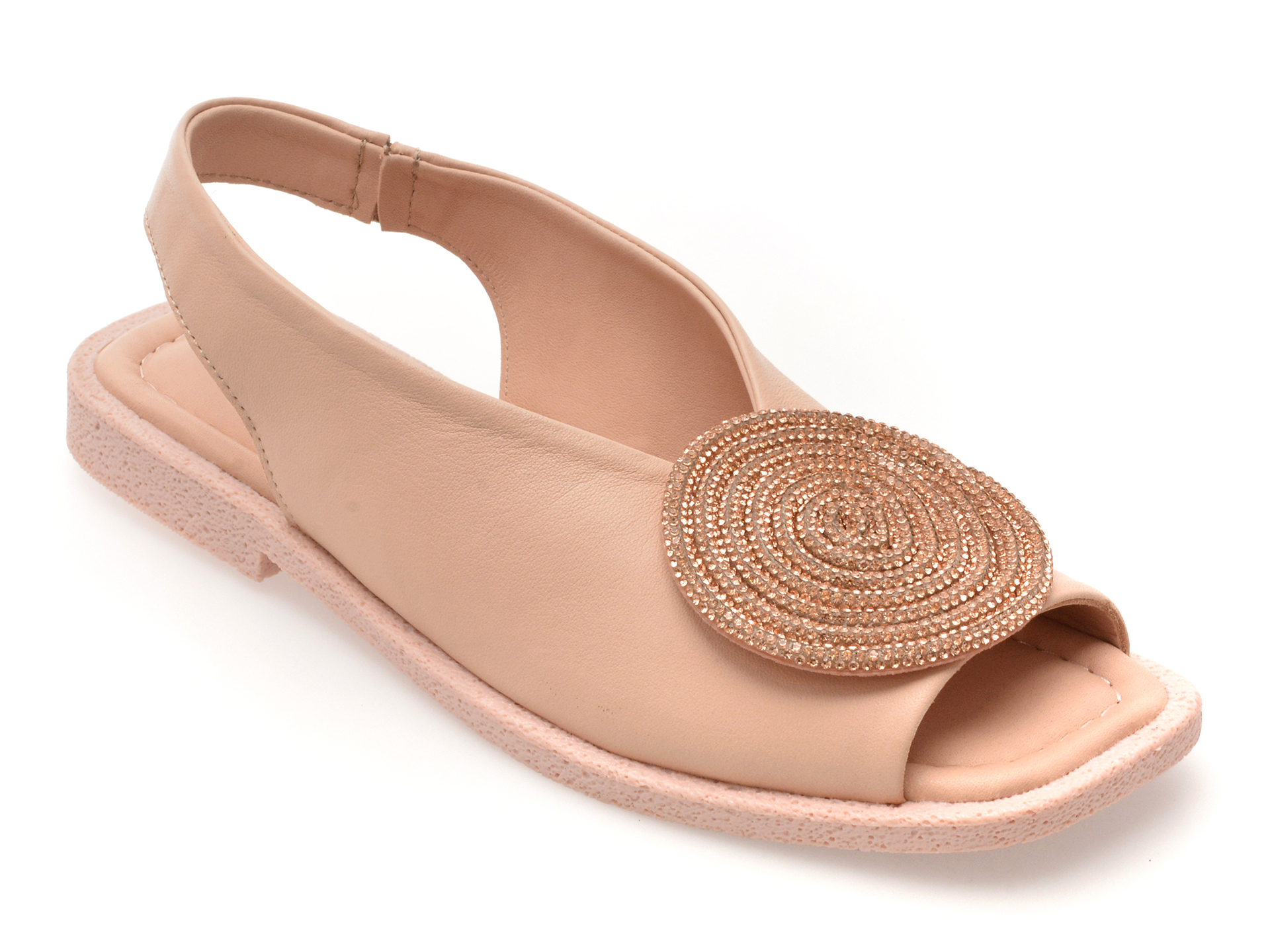Sandale Piele GRYXX Nude - Stil și Confort