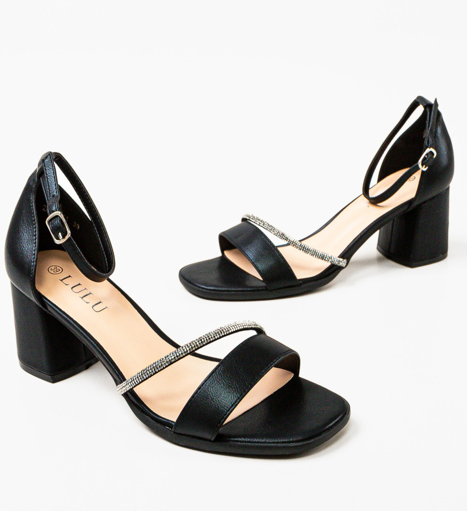 Sandale Dama Calor Negre | Eleganta si Confort - imagine 8