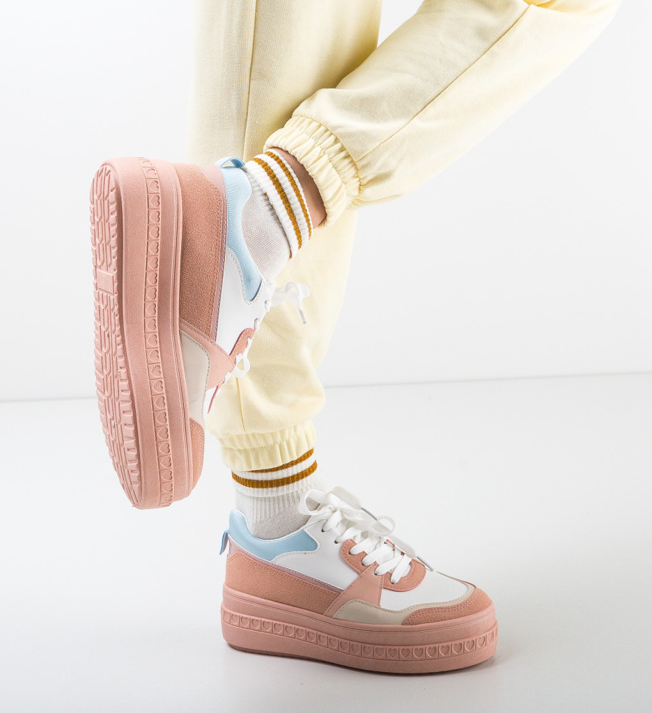 Pantofi Sport Kajol Roz - Confort și Stil - imagine 3