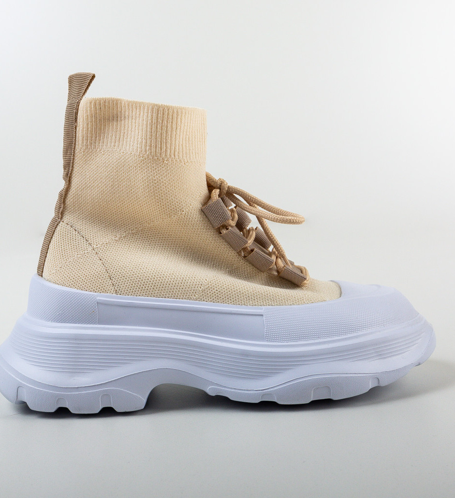Pantofi Sport Solare Bej - Confort & Stil - imagine 7