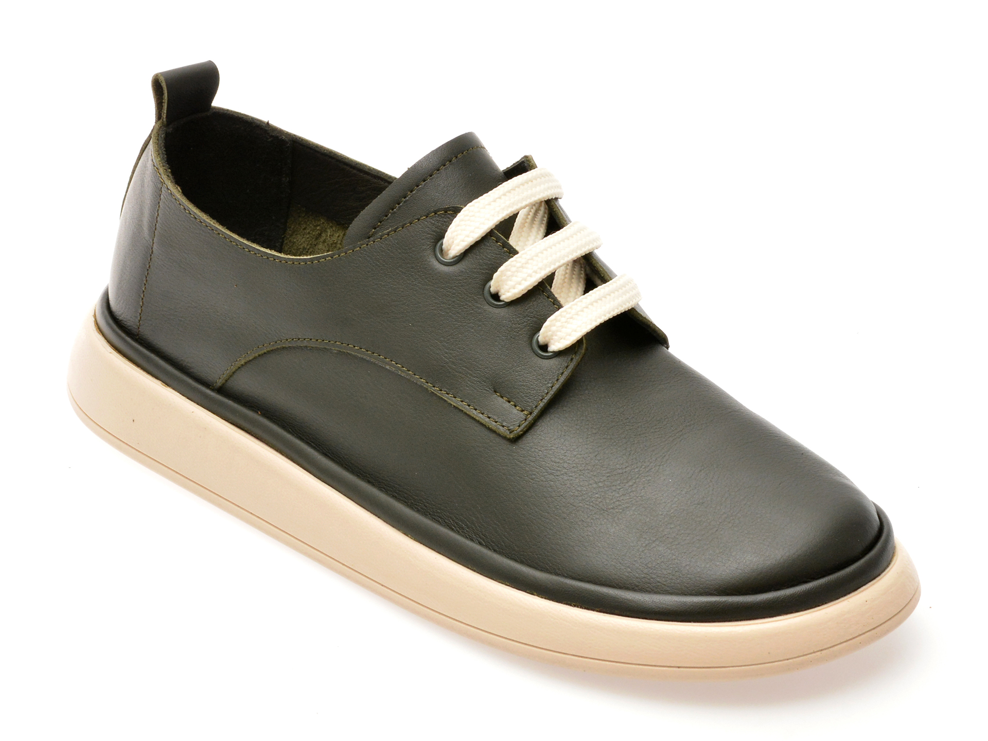 Pantofi Casual Gryxx Kaki Piele Naturală