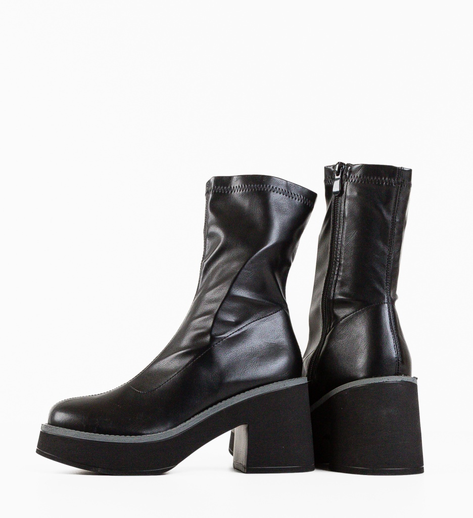 Botine Dama Naom Negre - Eleganță și Stil - imagine 8