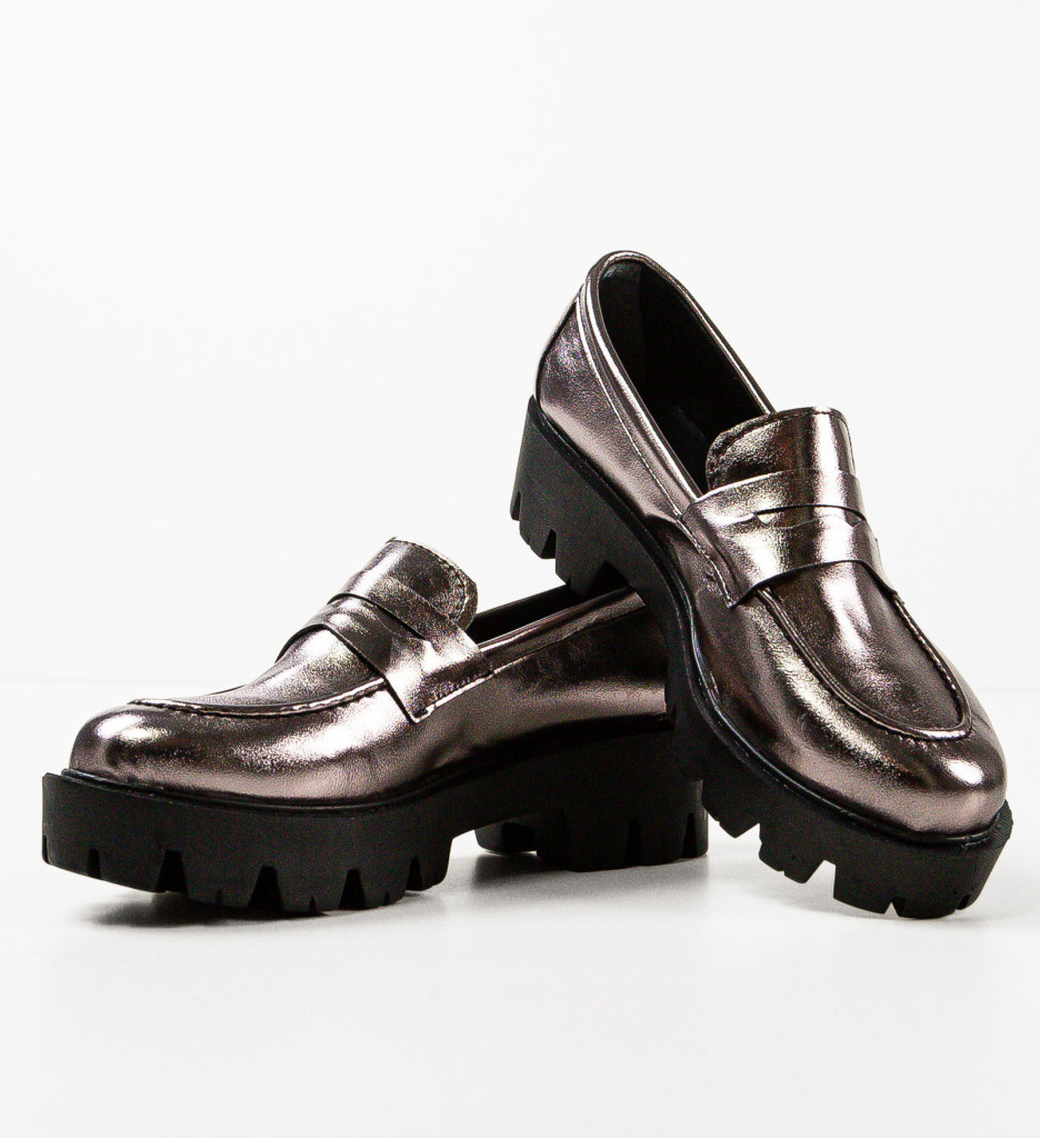 Pantofi Casual Dama Kardy Gri - Confort și Stil - imagine 5