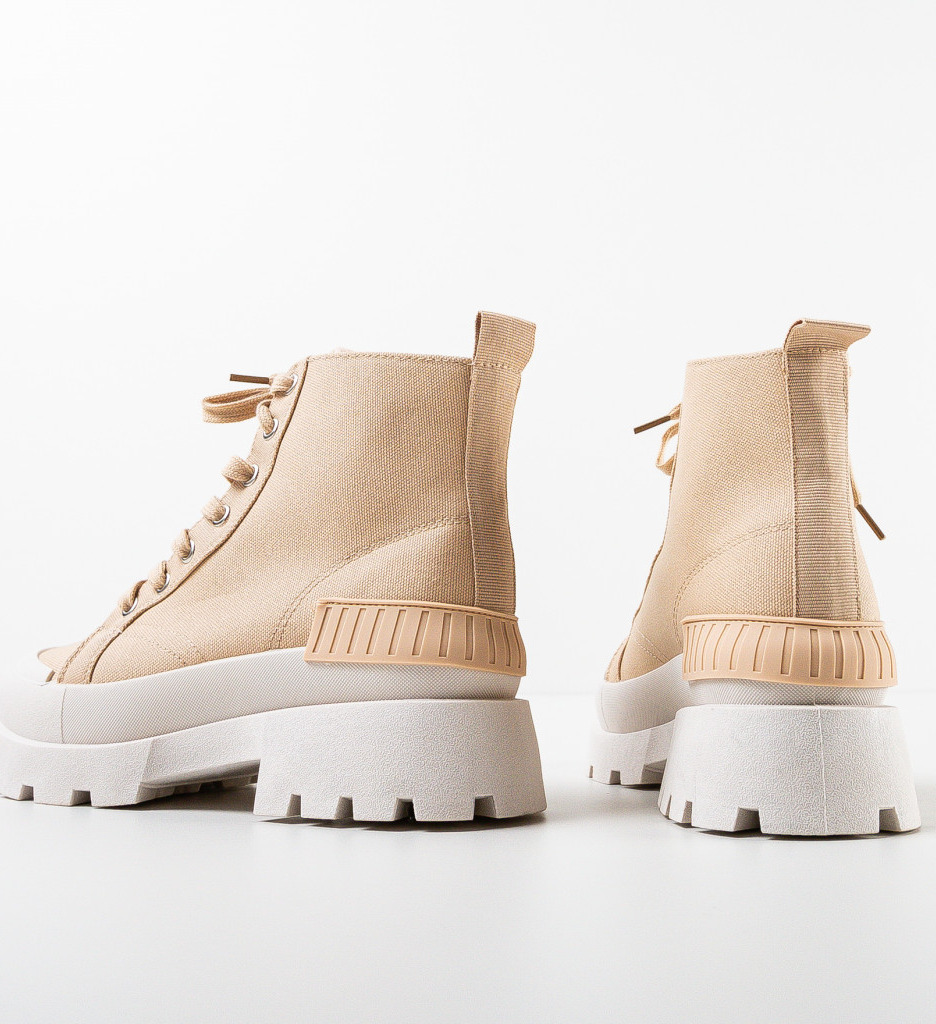 Ghete Dama Amina Khaki | Stil și Confort Urban - imagine 6