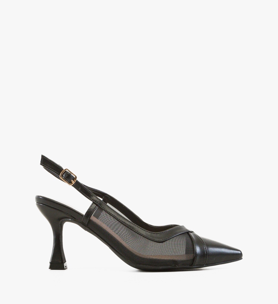 Pantofi Stiletto Merryen Negri - Eleganță și Stil - imagine 6