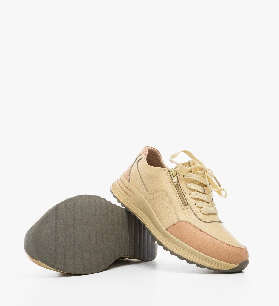 Pantofi Casual Koalka Bej 3 - Confort și Eleganță - imagine 3