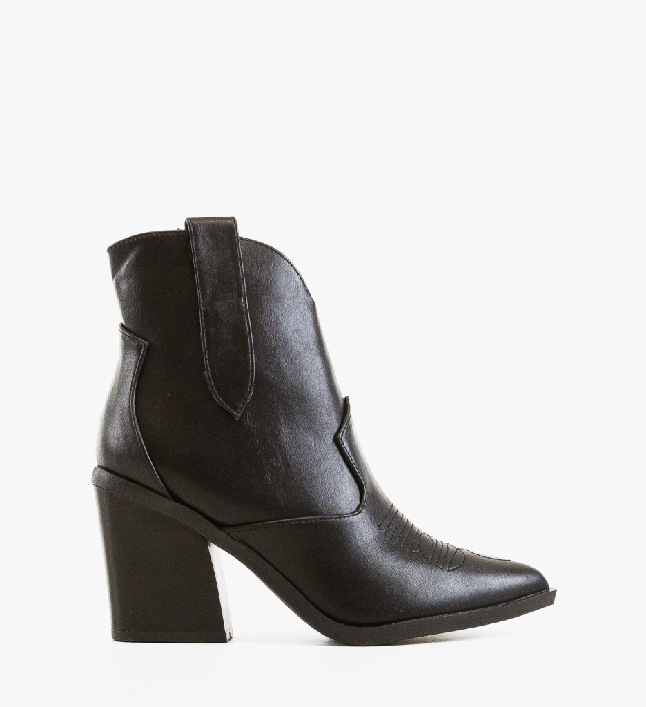 Botine Dama Dafyd Negre - Eleganță și Confort - imagine 6