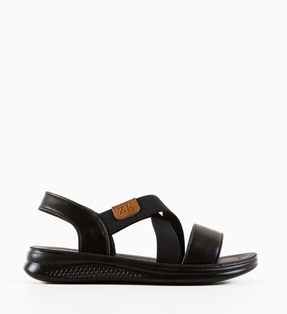 Sandale Dama Armida Negre Elegante - imagine 5