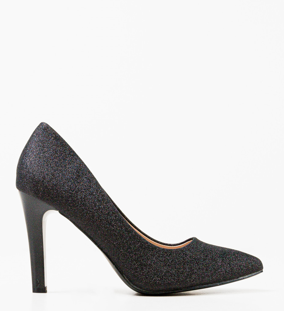 Pantofi cu Toc Eleganți Aliya Negri - imagine 5