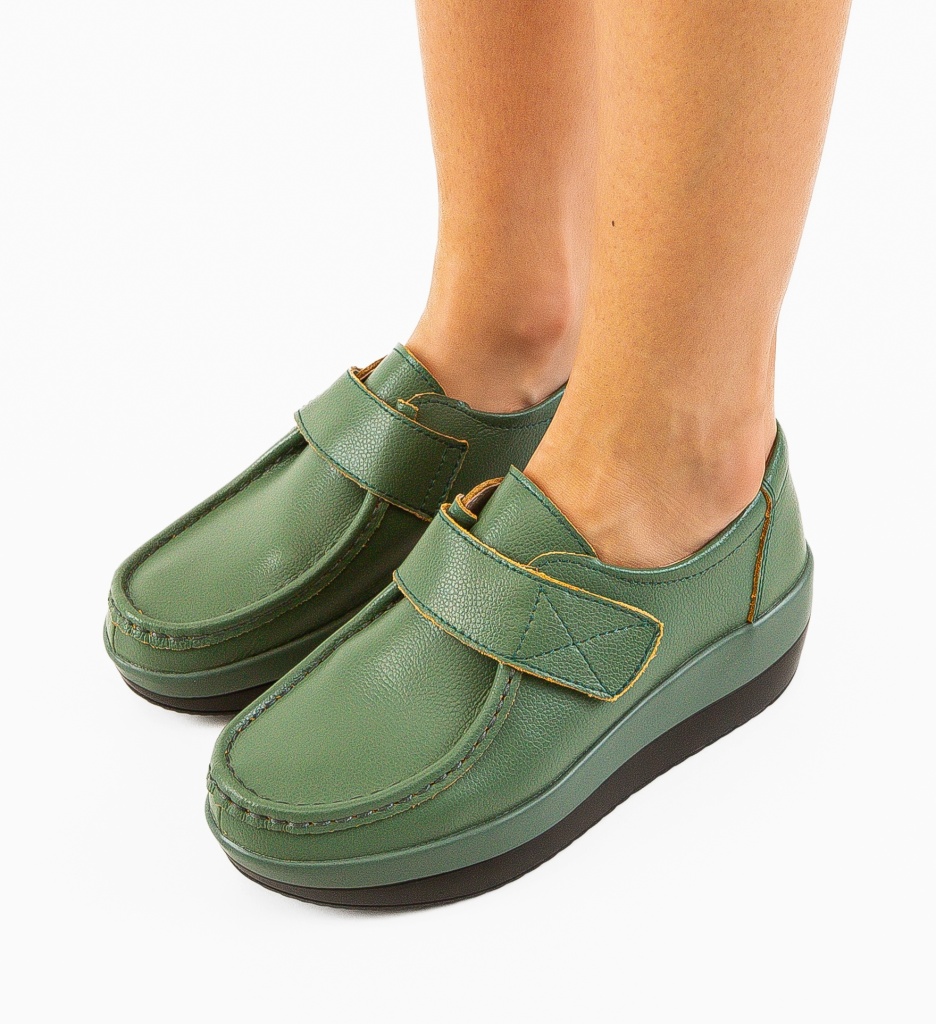 Pantofi Sport Groma Verzi | Confort & Stil - imagine 3