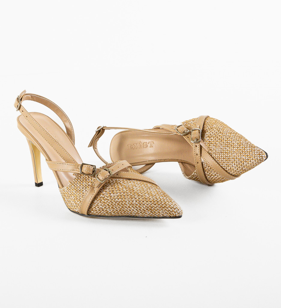 Pantofi Leron Bej | Eleganță și Stil - imagine 8