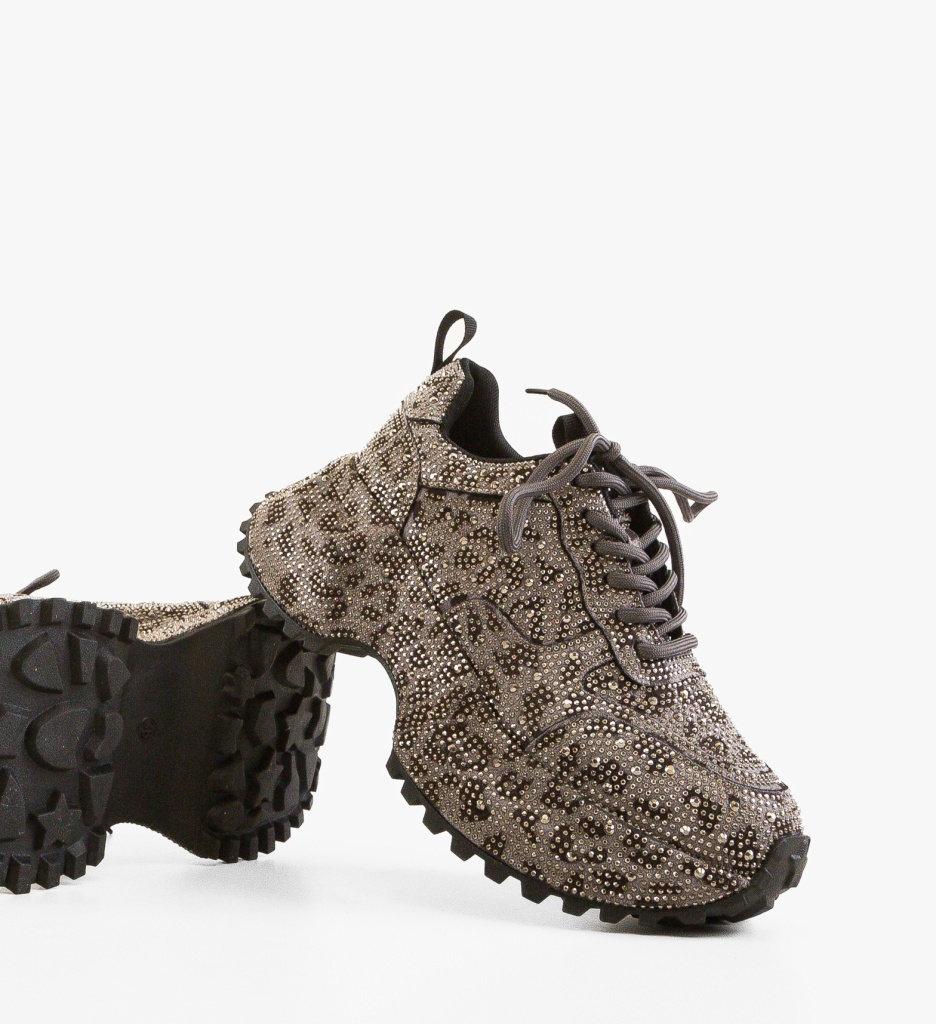 Sneakers Dama Toop Negri | Confort și Stil Urban - imagine 4