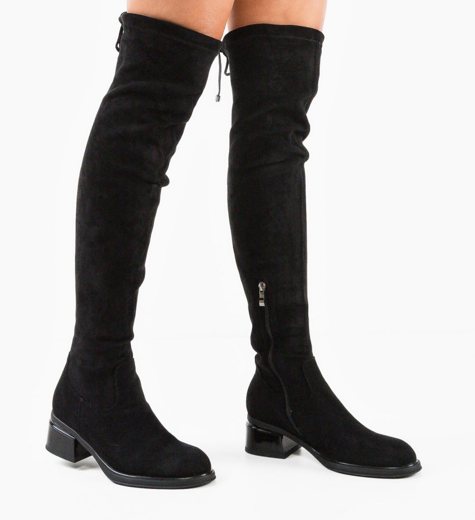 Cizme Dama Galabris Negre | Confort si Stil - imagine 3