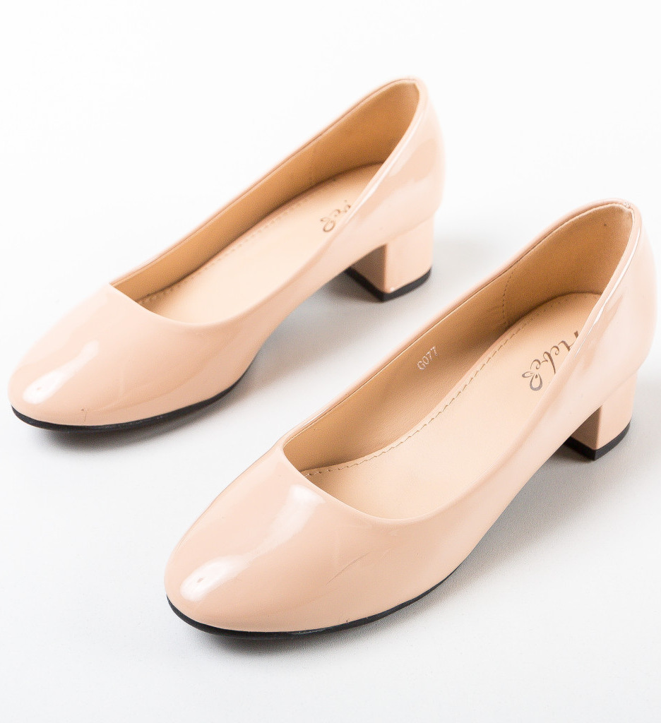 Pantofi Lucane Bej - Eleganță și Stil - imagine 6
