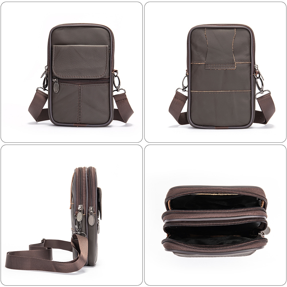 Geanta Barbati Loxar GT3812 Piele Naturala Negru - imagine 7