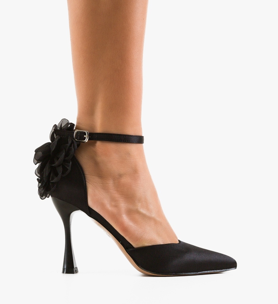 Pantofi Lale Negri Depurtat - Eleganță Asigurată - imagine 6