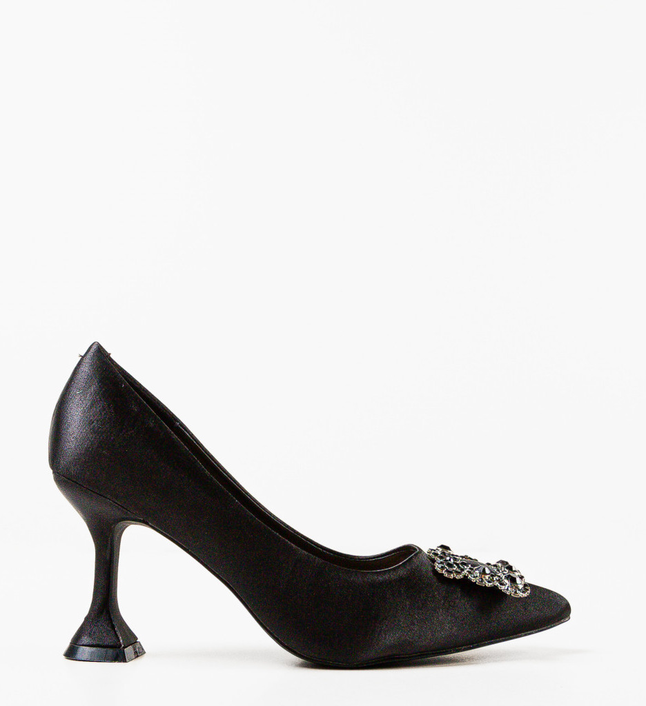 Pantofi Rosario Negri Eleganți cu Toc - imagine 4