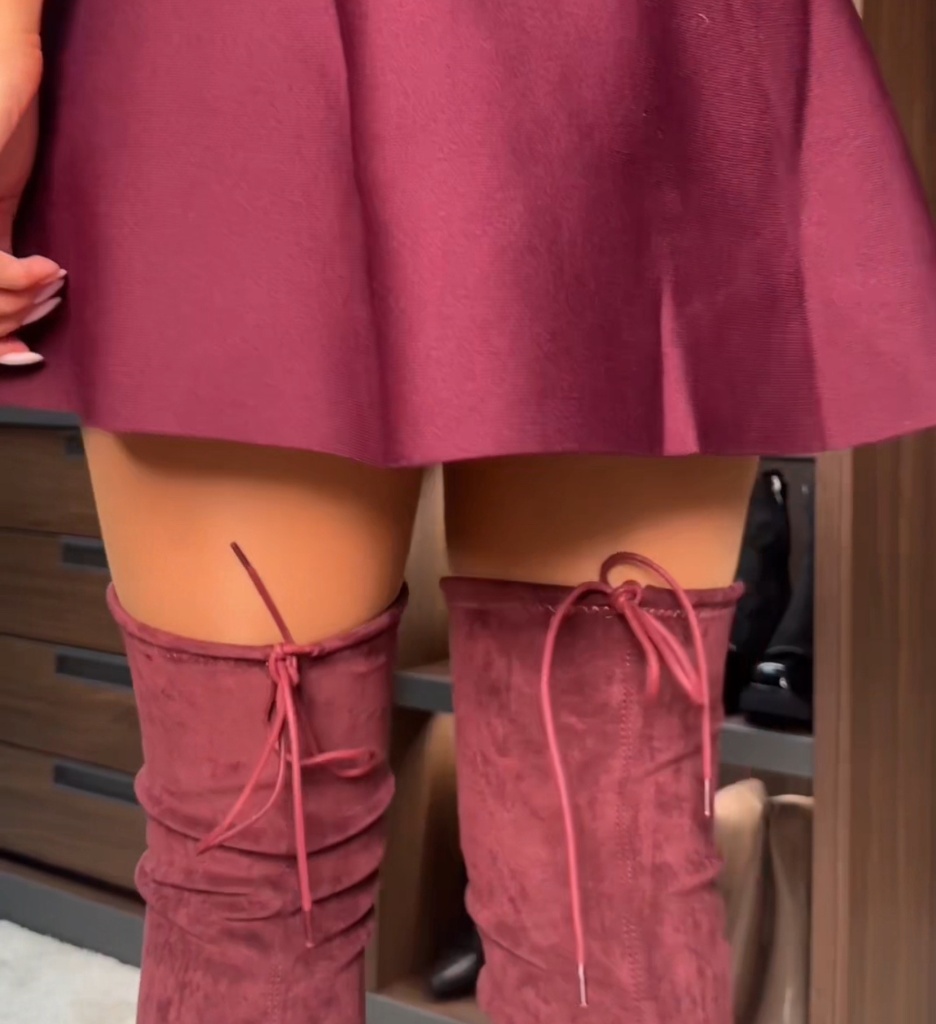 Cizme Dama Vister Grena - Eleganță și Confort - imagine 7