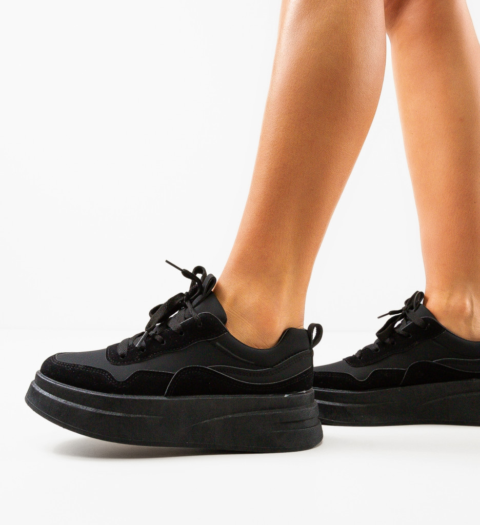 Sneakers Oradela Negri 2 - Confort și Stil - imagine 3