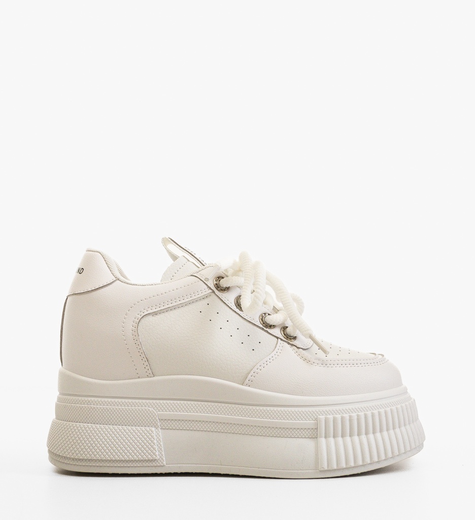 Sneakers Dama Shang Albi | Confort și Stil - imagine 6