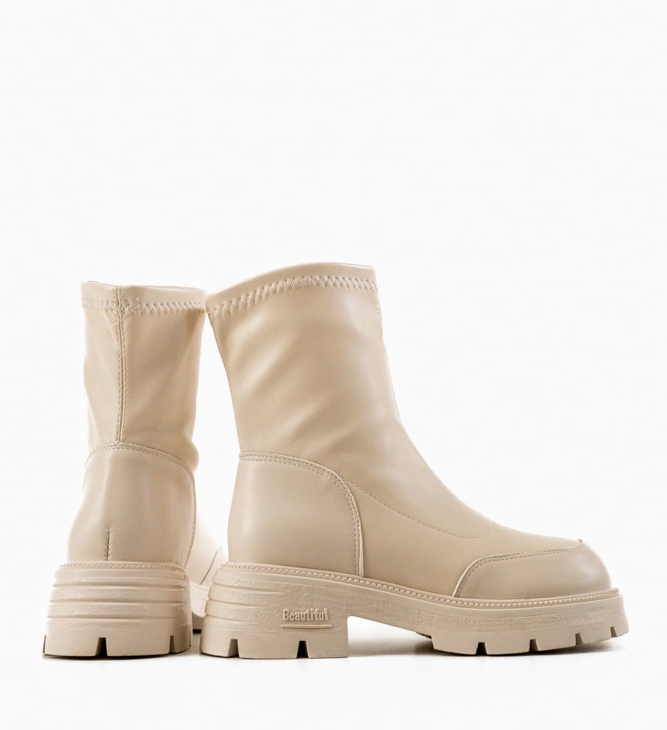 Ghete Merko Bej | Confort și Eleganță Premium - imagine 6