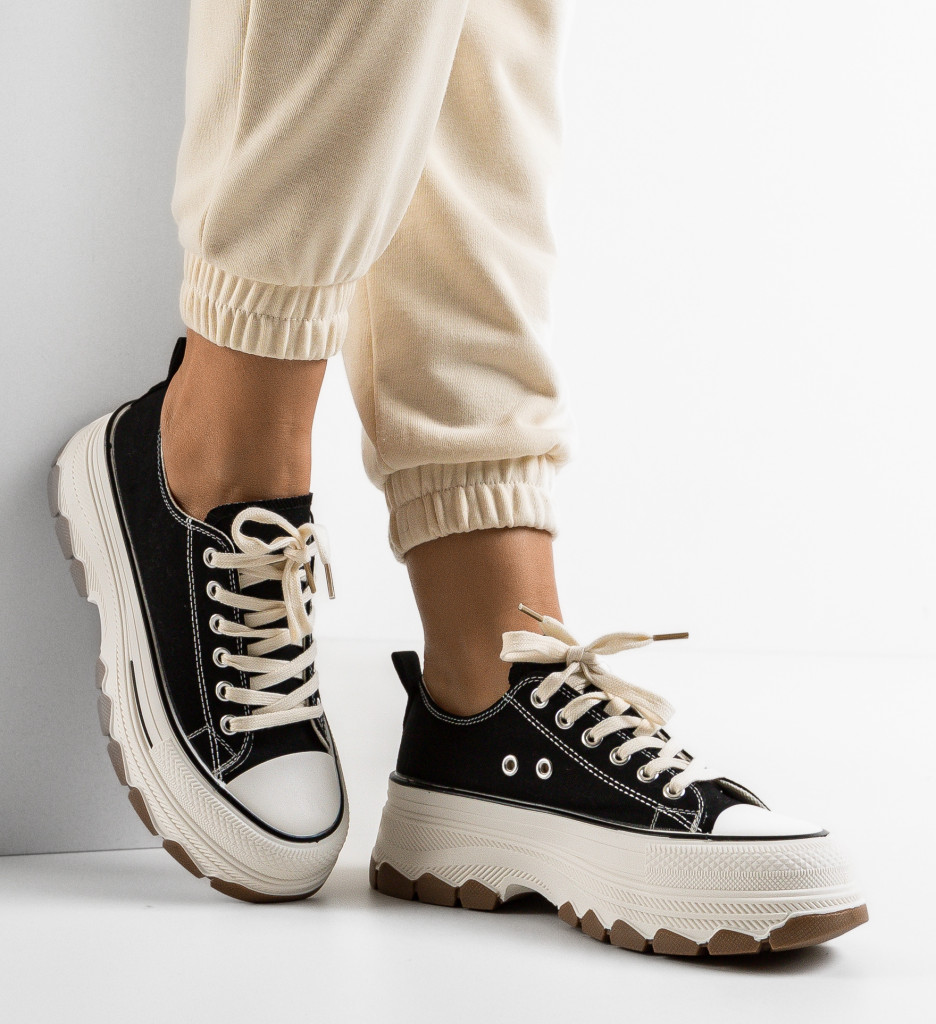Sneakers Dama Ponce Negri - Confort și Stil - imagine 3