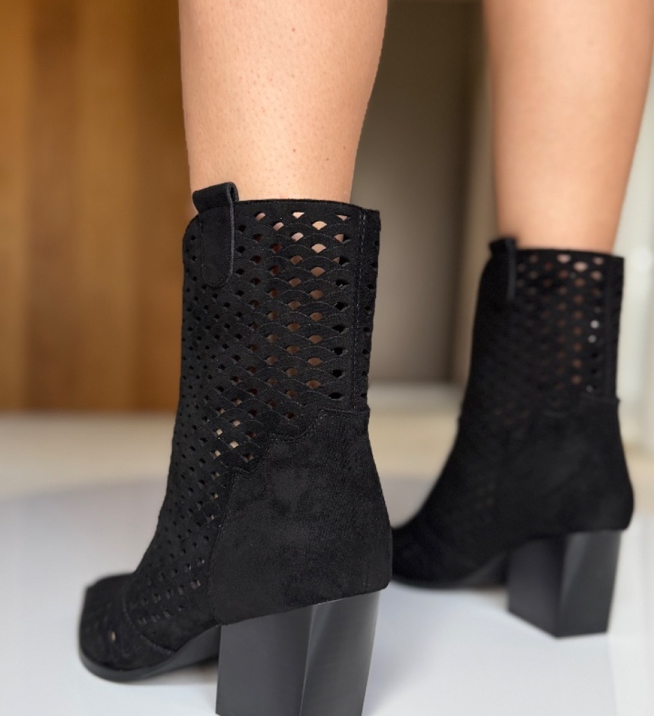 Botine Dama Syon Negre - Eleganță și Confort - imagine 2