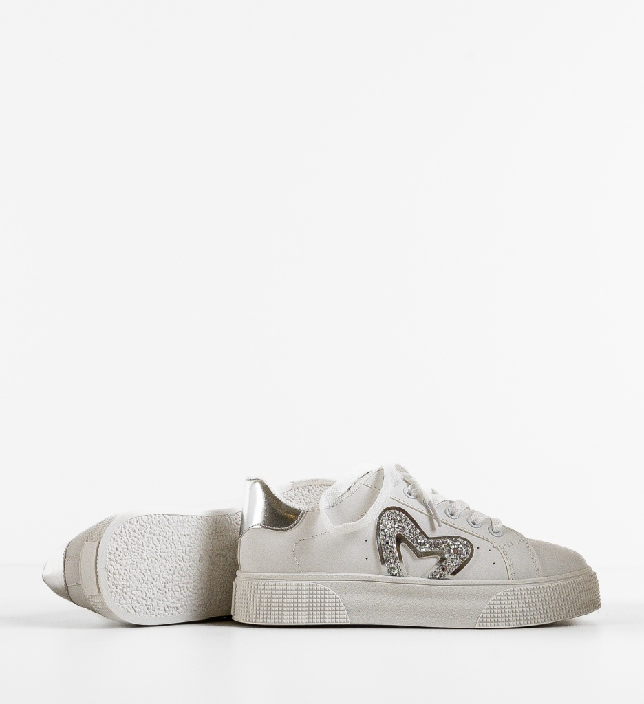 Pantofi Sport Birta Argintii - Confort și Stil - imagine 4