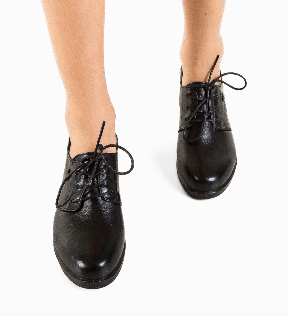 Pantofi Xaphan Negri | Confort Casual - imagine 2