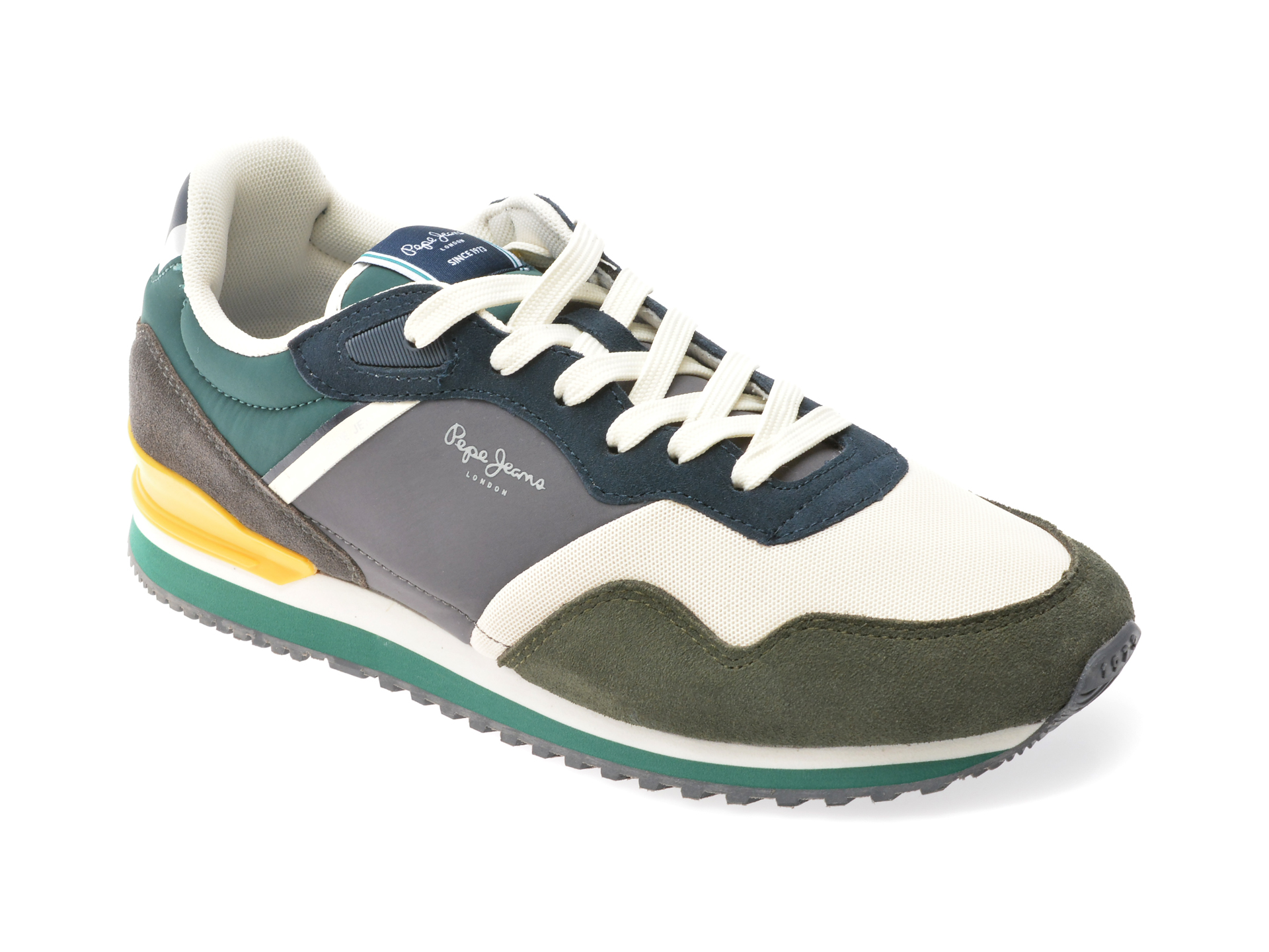 Pepe Jeans London Life Pantofi Sport Kaki