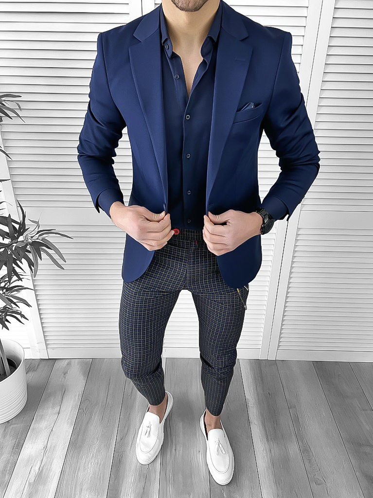 Ținută Bărbați Smart Casual 3 Piese Elegantă