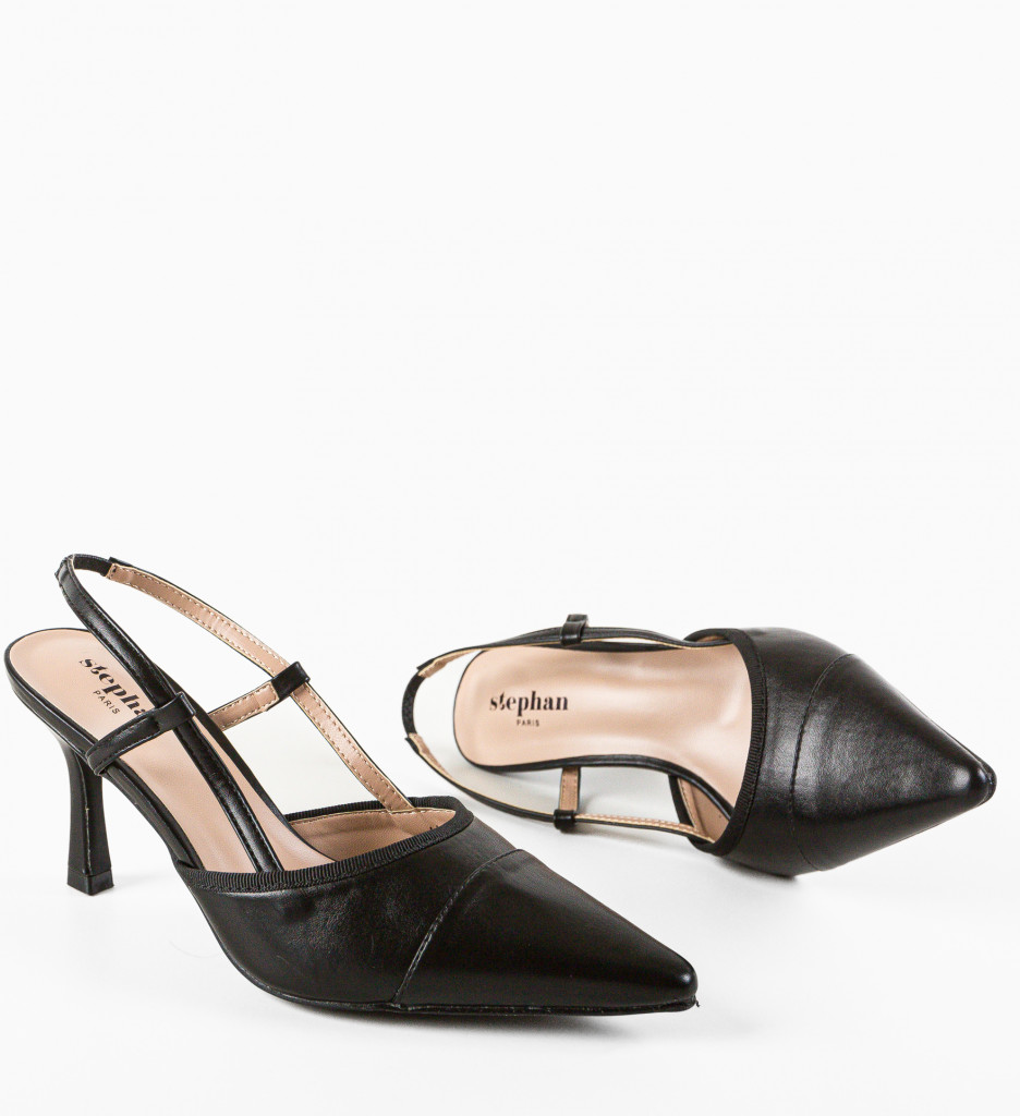Pantofi Dama Jadeit Negri - Eleganță și Stil - imagine 8