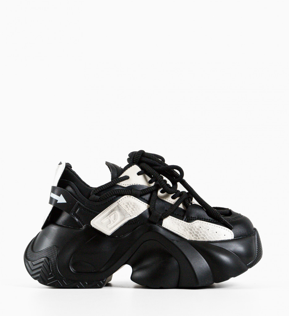 Forceb Sneakers Dama Negri - Confort Zilnic - imagine 3