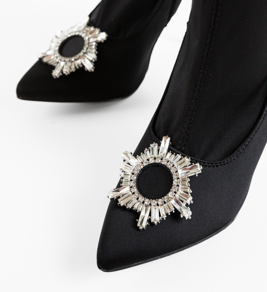 Botine Cooke Negre - Eleganță și Confort - imagine 8