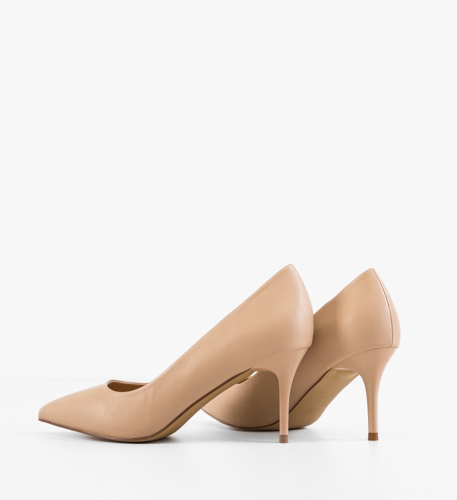 Pantofi Stiletto Adra Bej - Eleganță și Stil - imagine 5