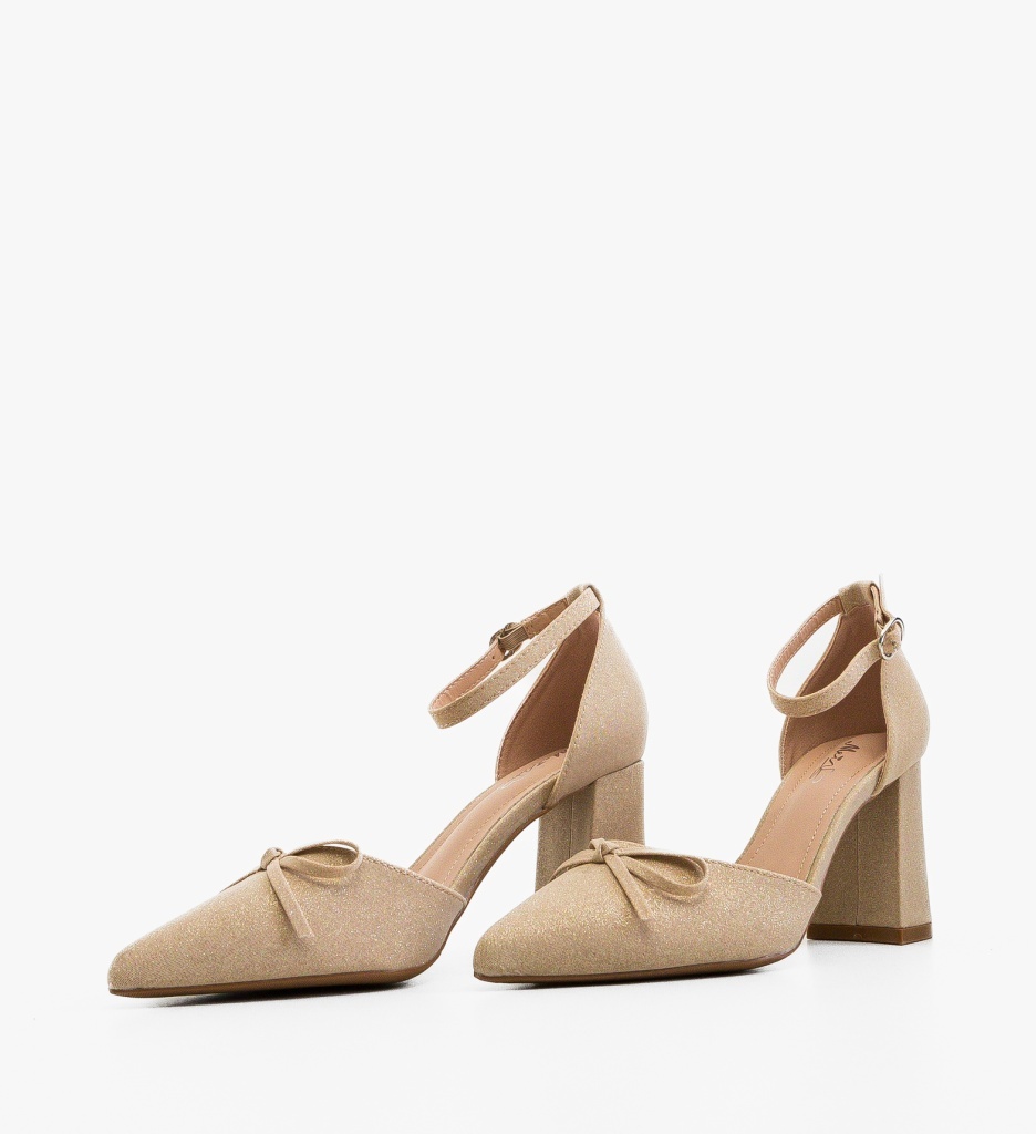 Pantofi dama Pierce Aurii | Eleganță și Stil - imagine 4